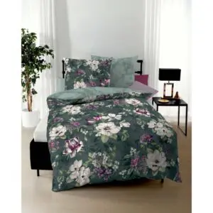 Kaeppel Povlečení Kaeppel Magnolia 445-43, 140x200 / 70x90 cm, Zelená