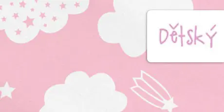 Dětský matracový potah - růžový